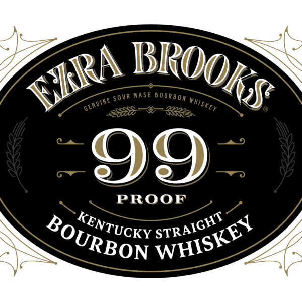 EZRA BROOKS 99 PROOF
